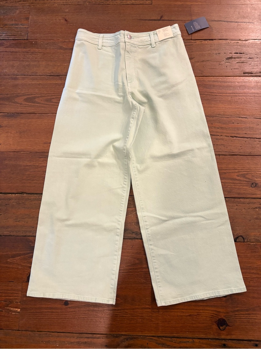 Universal Thread Sailor Wide Leg High-Rise Jeans in Mint